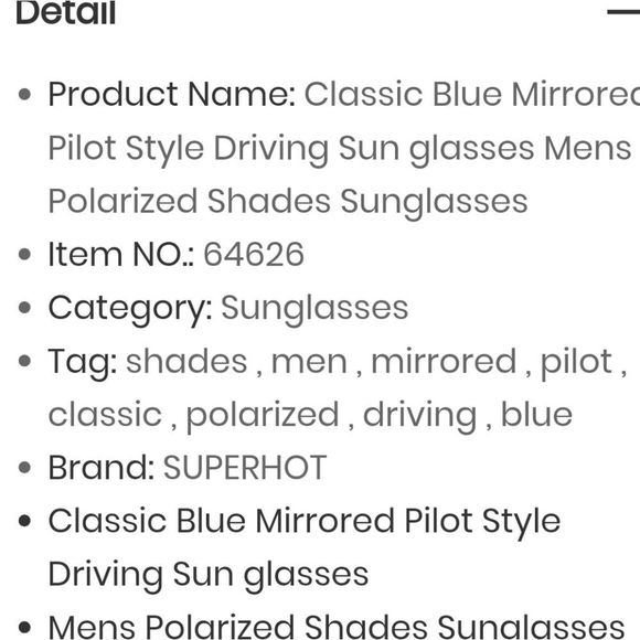 POLARIZED UNISEX PILOTS SUNGLASSES 🕶 - Picture 4 of 5